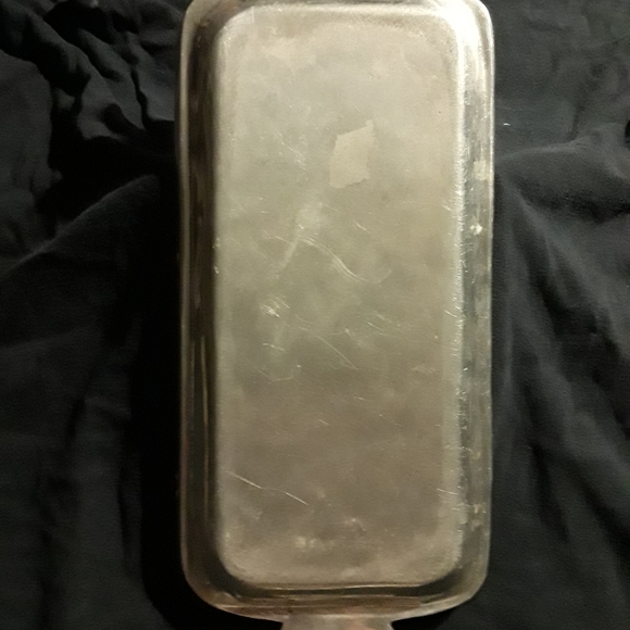 Mexican Pewter Serving Tray - Picture 7 of 10